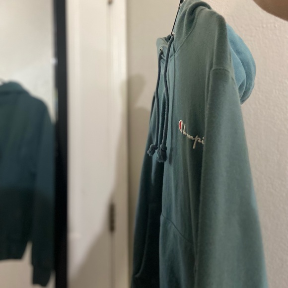 Champion Blue Hoodie Men’s small - Picture 2 of 6